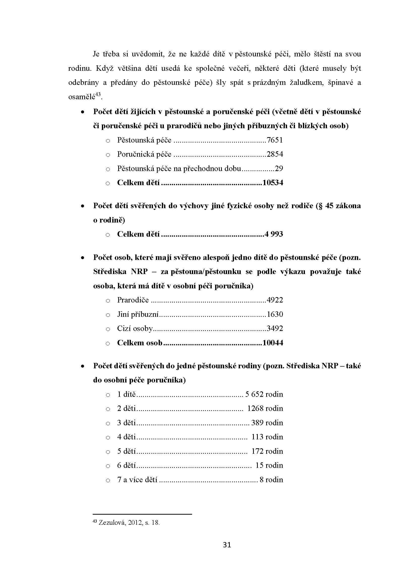 Tabulátory a zarovnání v bakalářské práci